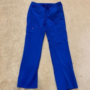 Grey’s Anatomy Scrubs Signature Stretch Modern Fit Mid Rise April Pants S Blue
